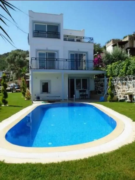 Bodrum Sea View Flower Villa